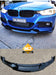 ABS Glossy Black Front Bumper Lip for BMW【F30/F31 316/318/320/328/330/335/340 M SPORT】【MAD Style】 (7061600370762)