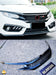 ABS Glossy Black Front Grille for Honda Civic 10th Gen Sedan Hatch 2016-2019 -- Honeycomb Type (4293089460298)