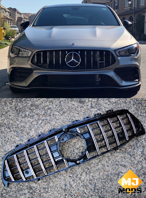 Grille For MERCEDES BENZ【C118 CLA 35 AMG CLA200/250】2019+【GT SV】 (4757441839178)