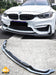 Carbon Fibre Front Bumper Lip for BMW【F80 M3 & F82 F83 M4】【V Style】 (4462879768650)