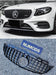 ABS Front Grille For Mercedes-Benz E-Class【W213/S213/C238/A238】【E200/220/300/350/400/450】【E43 E53 AMG】2016-2019【GT BK】 (6859022303306)