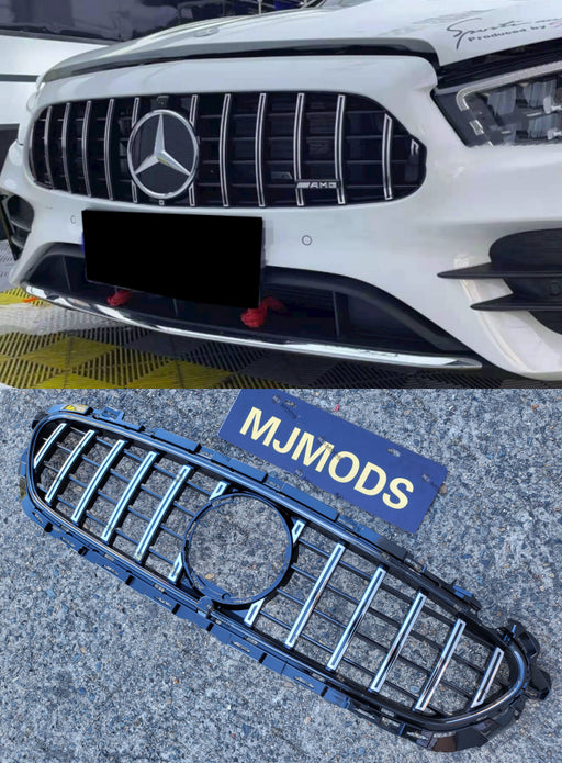 ABS Front Grille For Mercedes-Benz E-Class【W213/S213/C238/A238】【E200/220/300/350/400/450】【E43 E53 AMG】2020+【GT SV】 (6859028922442)