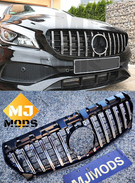 Grille For MERCEDES BENZ【C117 X117 CLA45 AMG CLA180/200/250】16-19【GT SV】 (4748315754570)