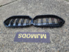 ABS Glossy Black Front Grille Fit For BMW 2 Series【F44 218i 220i M235i】2020+【twin】 (7017084092490)