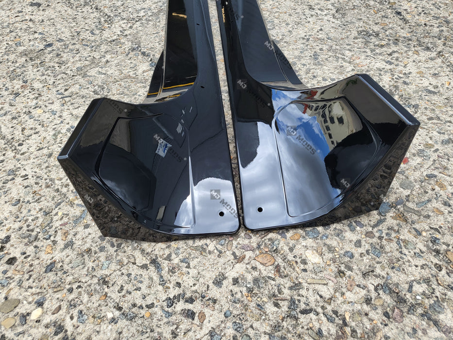 ABS GLOSSY BLACK SIDE SKIRT fit for 【Tesla Model Y】2022+ (7060885340234)