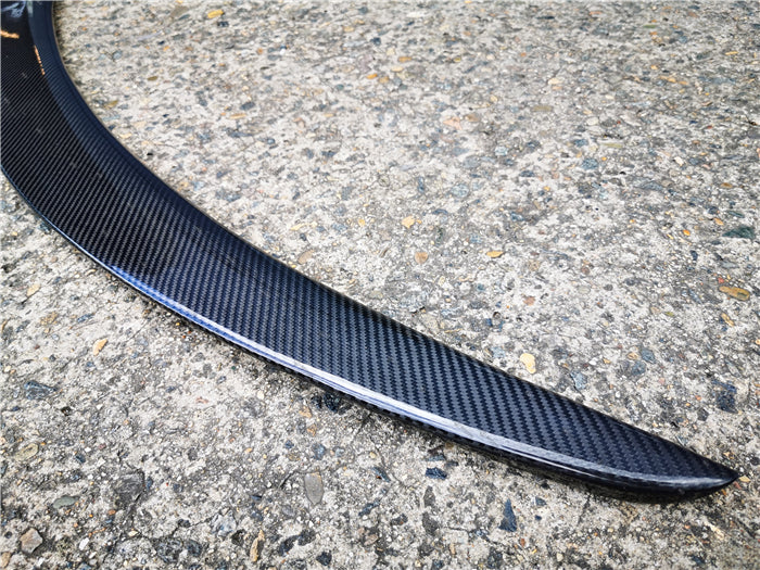 Carbon Fibre Rear Bumper Spoiler for MERCEDES-BENZ 15-18 C CLASS【C205 COUPE A205 CONVERTIBLE】【2D-AMG Style】 (4748257460298)