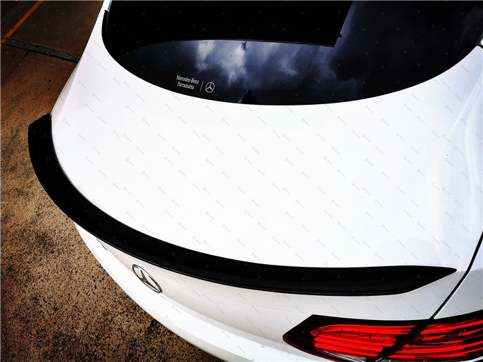 Carbon Fibre Rear Bumper Spoiler for MERCEDES-BENZ 15-18 C CLASS【C205 COUPE A205 CONVERTIBLE】【2D-AMG Style】 (4906247618634)