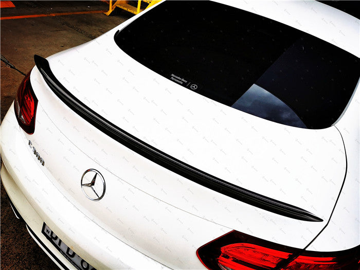 Carbon Fibre Rear Bumper Spoiler for MERCEDES-BENZ 15-18 C CLASS【C205 COUPE A205 CONVERTIBLE】【2D-AMG Style】 (4906247618634)