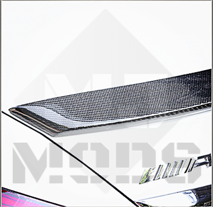 Carbon Fibre Rear Bumper Spoiler for MERCEDES-BENZ 15-18 C CLASS 【W205 SEDAN S205 WAGON】【4D-PSM Style】 (3750229803082)