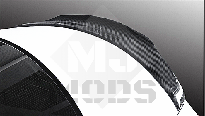 Carbon Fibre Rear Bumper Spoiler for MERCEDES-BENZ 15-18 C CLASS 【W205 SEDAN S205 WAGON】【4D-PSM Style】 (3750229803082)