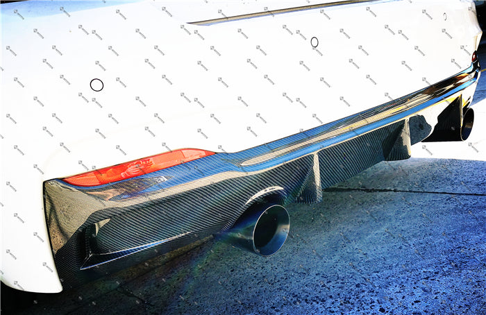 Carbon Fiber Rear Diffuser For BMW【F22 F23 M Sport M240i M235i 230i 228i】【twin】 (4316992110666)