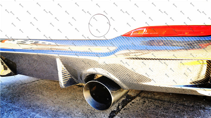 Carbon Fiber Rear Diffuser For BMW【F22 F23 M Sport M240i M235i 230i 228i】【twin】 (4316992110666)