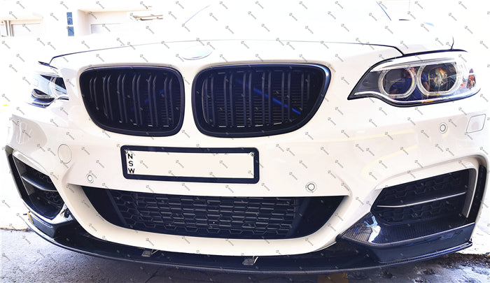 Carbon Fibre Front Bumper Lip for BMW【F22 F23 M Sport M240i M235i 230i 228i】【MP Type】 (4316793634890)