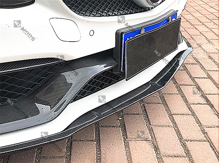 Carbon Fibre Front Bumper Lip for Mercedes-Benz 【C205 A205 C63 AMG S】2015+【2 Door-FD Type】 (4419169550410)