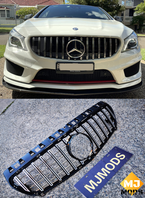 ABS Front Grille For MERCEDES BENZ【W176 A180/200/250 A45 AMG】12-15【GT SV】 (6577274880074)