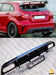 ABS Glossy Black Rear Diffuser For MERCEDES BENZ A-CLASS【W176 A45 AMG A180/200/250 AMG PACKAGE】 (4153144115274)