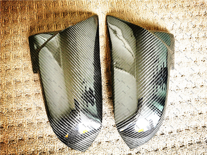 Carbon Fibre Mirror Cover For BMW 1/2/3/4 series F20 F30/31 F32/33/36 F87/M2【M3 Style】 (3763386220618)