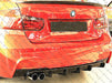 ABS Glossy Black Rear Bumper Diffuser for BMW【F30 F31 M SPORT】【Left】340i 335i 330i 328i (4812141330506)