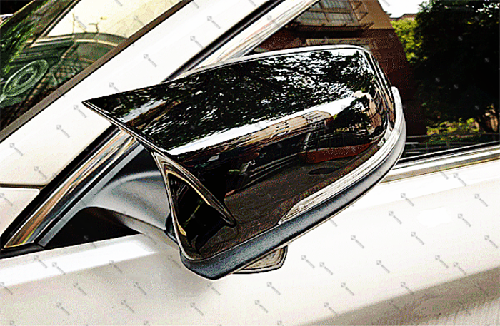 ABS Glossy Black Mirror Cover For BMW 1/2/3/4 series F20 F30/31 F32/33/36 F87/M2 (3763416531018)