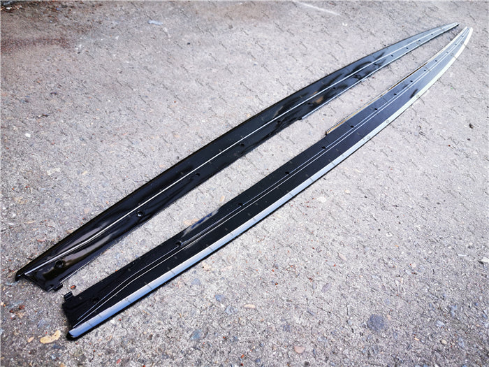 ABS Gloss Black Side Skirts for BMW【F30 F31 M SPORT】340i 335i (4908676579402)