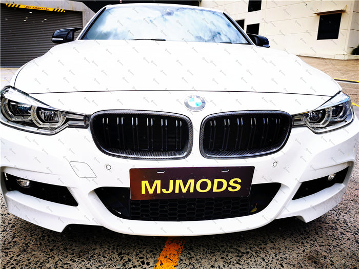 Carbon Fibre Front Grille Fit For BMW【F30 F31】340i 335i 330i 328i 320i 318i 316i (4285173727306)