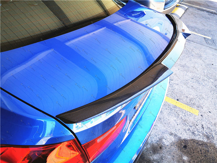 Carbon Fibre Rear Boot Spoiler for BMW【F30 F80M3】340i 335i 330i 328i【M4 style】 (3743619579978)