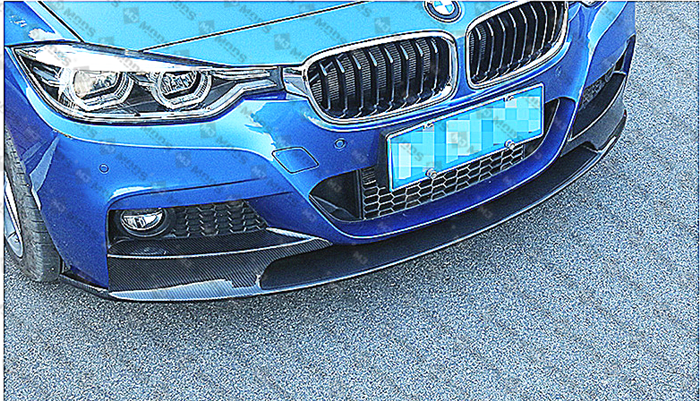 Carbon Fibre Front Bumper Lip for BMW【F30 F31 M SPORT】340i 335i 330i 328i 320【P】 (3775549079626)