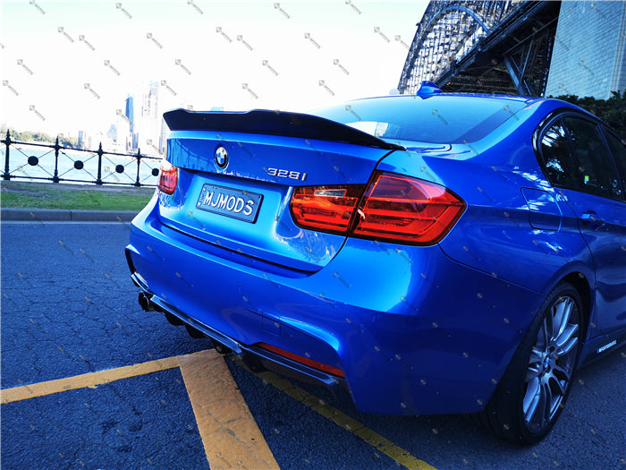 Carbon Fibre Rear Boot Spoiler for BMW【F30 F80M3】340i 335i 330i 328i【PSM style】 (3744742342730)