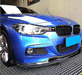 Carbon Fibre Front Bumper Lip for BMW【F30 F31 M SPORT】340i 335i 330i 328i 320【V】 (3775555403850)