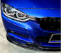 Carbon Fibre Front Bumper Lip for BMW【F30 F31 M SPORT】340i 335i 330i 328i 320【V】 (3775555403850)