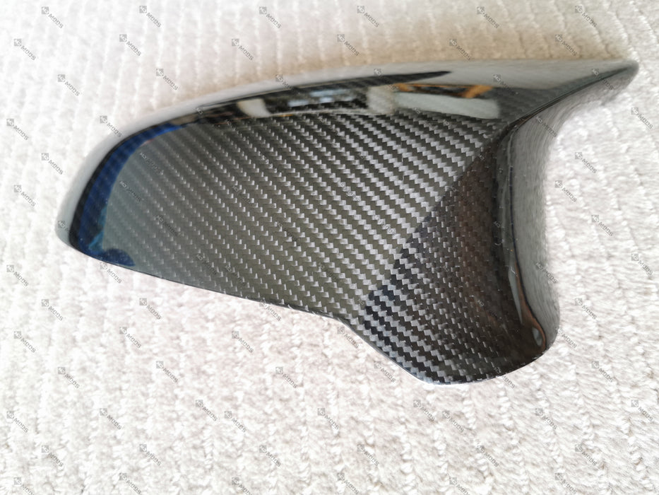 Dry Carbon Fibre Mirror Cover Fit For BMW【F80 M3 F82 F83 M4 F87 M2C】Replacement RHD【M Style】 (3763426623562)