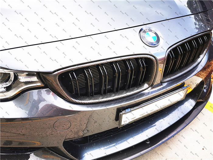 Carbon Fibre Front Grille for BMW【F32/33/36 M3/F80 M4/F82】【420d/420i/428i/430i/435i/440i M4 F82/F83 M3 F80】 (4320917651530)