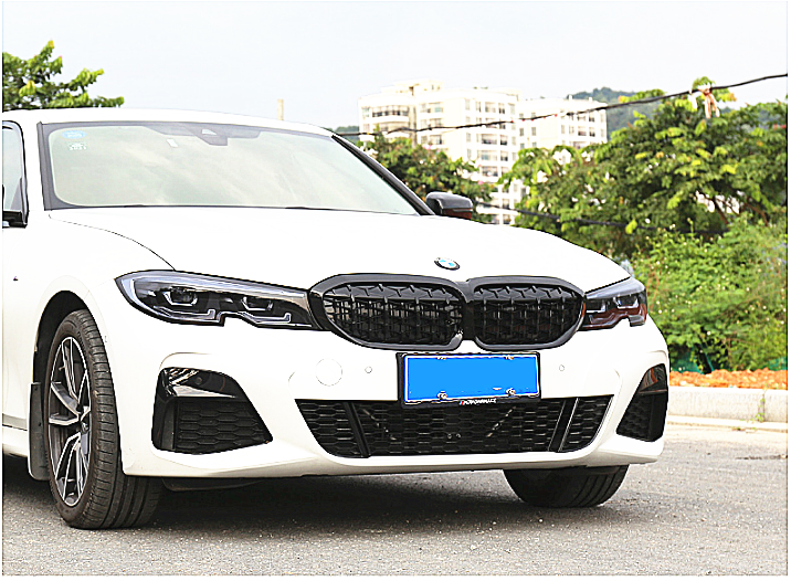 ABS Glossy Black Front Grille fit for BMW【G20/G21 M340 330/320】【Diamond】18+ (4373953544266)