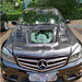 Carbon Fibre Front Bonnet Hood for Mercedes-Benz 11-14 C Class W204 Sedan/Wagon C204 Coupe -- with Glass (4334929739850)