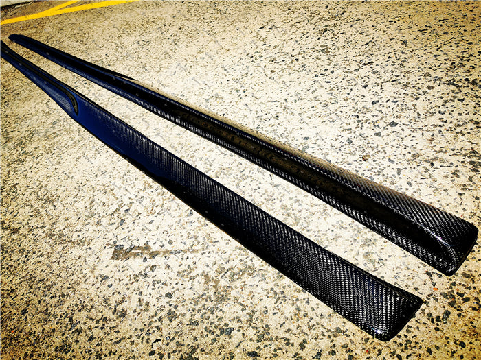 Carbon Fibre Side Skirt Fit For MERCEDES BENZ【W205/C205/A205/S205】【C43 AMG C63 AMG S】2015+ (4603287601226)