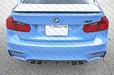 Carbon Fibre Rear Bumper Diffuser for BMW【F80 M3 & F82 F83 M4】【MP Style】 (4462893432906)