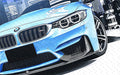 Carbon Fibre Front Bumper Lip for BMW【F80 M3 & F82 F83 M4】【MP Style】 (4461619675210)