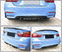 Carbon Fibre Rear Bumper Diffuser for BMW【F80 M3 & F82 F83 M4】【MP Style】 (4462893432906)