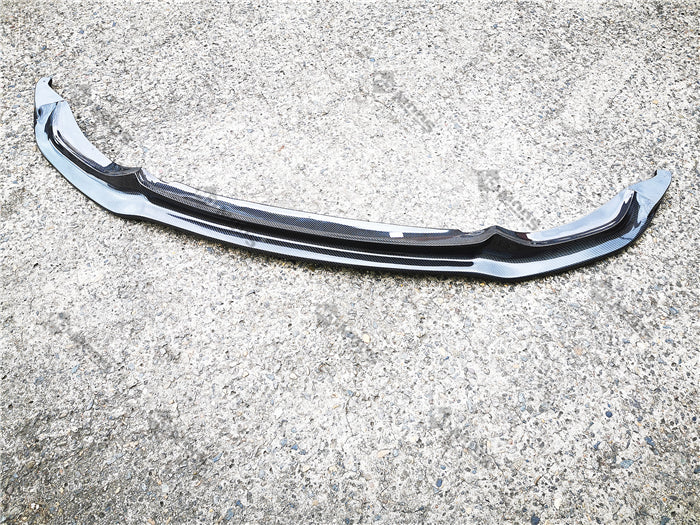 Carbon Fibre Front Bumper Lip for BMW【F80 M3 & F82 F83 M4】【V Style】 (4462879768650)