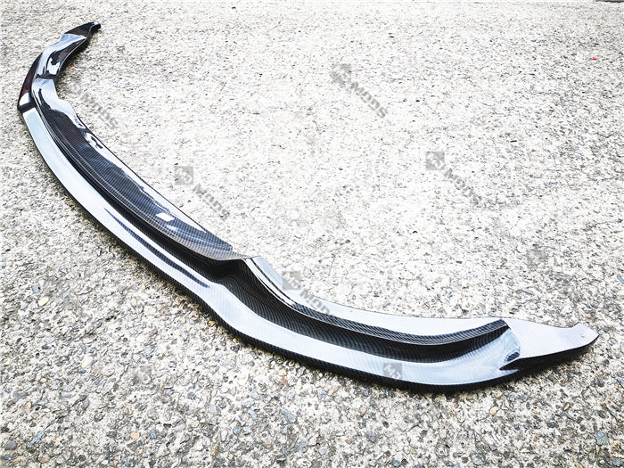 Carbon Fibre Front Bumper Lip for BMW【F80 M3 & F82 F83 M4】【V Style】 (4462879768650)