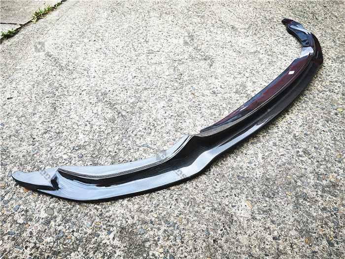 Carbon Fibre Front Bumper Lip for BMW【F80 M3 & F82 F83 M4】【V Style】 (4462879768650)