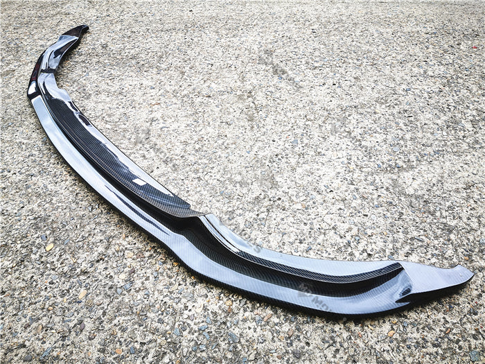 Carbon Fibre Front Bumper Lip for BMW【F80 M3 & F82 F83 M4】【V Style】 (4462879768650)