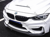 Carbon Fibre Front Bumper Lip for BMW【F80 M3 & F82 F83 M4】【V Style】 (4462879768650)