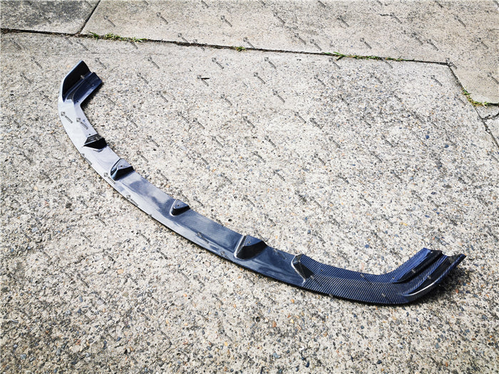 Carbon Fibre Front Bumper Lip for BMW F87 M2C【Competition Edition】【M2C-3D Style】 (4345268961354)