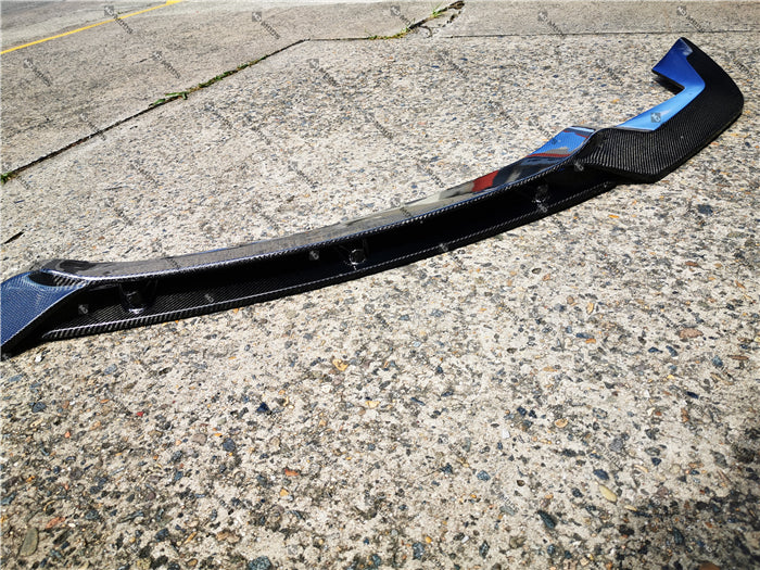 Carbon Fibre Front Bumper Lip for BMW F87 M2 【Standard Edition】【M2-V Style】 (4463171272778)