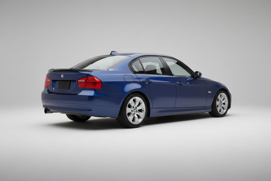 CARBON FIBRE BOOT LIP SPOILER FOR BMW【3 Series E90 335i 330i 328i】【E90/M3】【M4 Style】 (3747178676298)