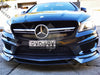 Carbon Fibre Front Lip For MERCEDES BENZ【C117 X117】【CLA45 200/220/250 AMG】13-16 (3787533451338)