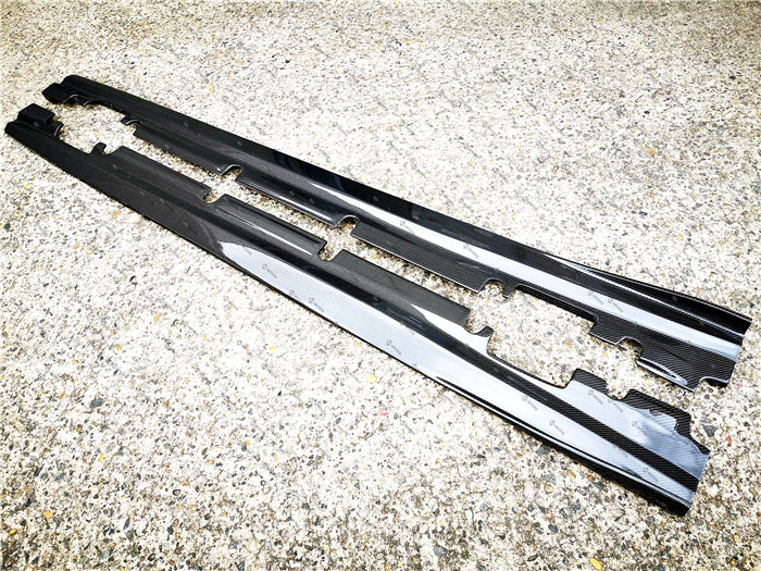 CARBON FIBRE SIDE SKIRT FOR Mercedes-Benz CLA【C117 COUPE/SEDAN X117 WAGON】13-19 (4118287188042)