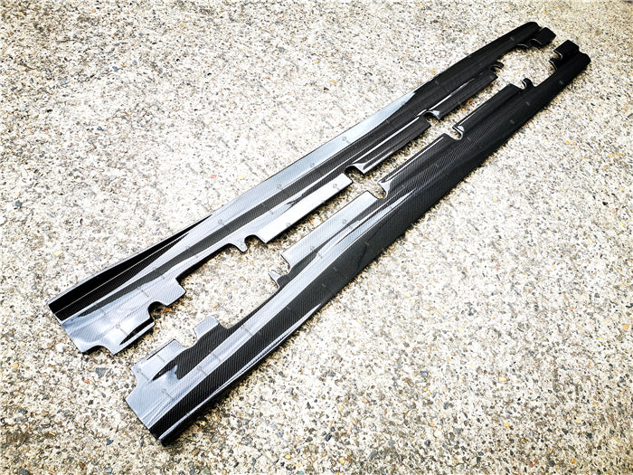 CARBON FIBRE SIDE SKIRT FOR Mercedes-Benz CLA【C117 COUPE/SEDAN X117 WAGON】13-19 (4118287188042)