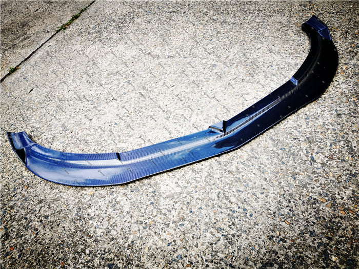 Carbon Fibre Front Bumper Lip for Mercedes-Benz A Class【W176 12-15】【A45 AMG & A180/200/250 AMG Package】【12-RZ Style】 (4150447571018)
